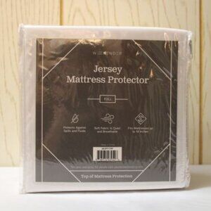 Full-Size Jersey Mattress Protector by Weekender -  New in Package